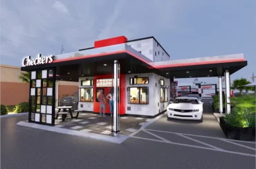 Rally's restaurant rendering