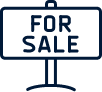 For sale sign icon